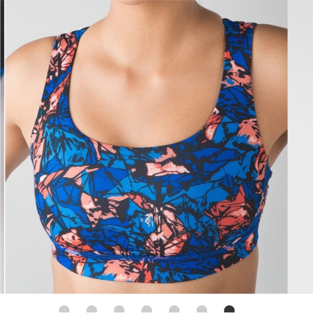 Lululemon Energy Bra in Paint Storm